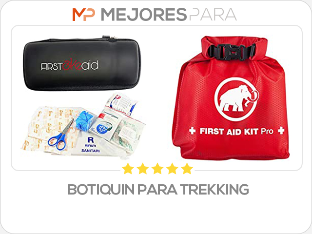 botiquin para trekking