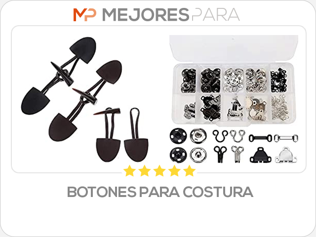 botones para costura