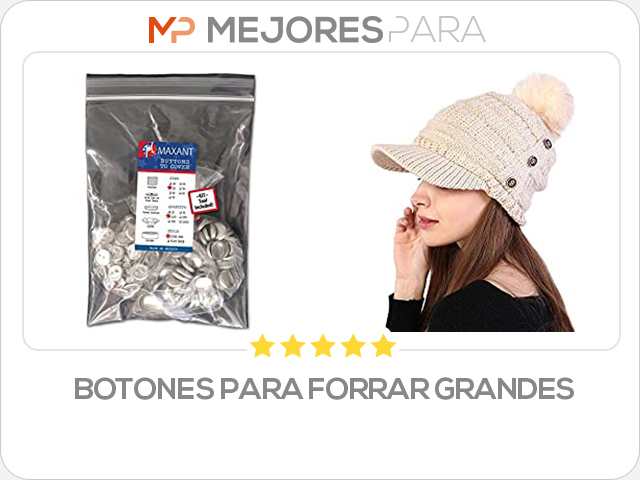 botones para forrar grandes