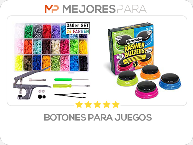 botones para juegos