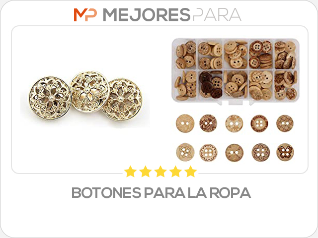 botones para la ropa