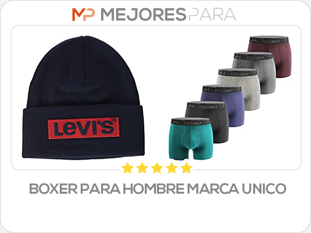 boxer para hombre marca unico