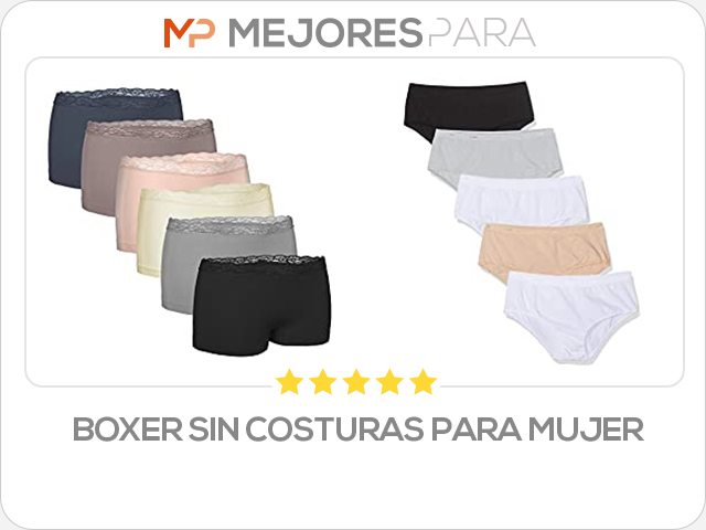 boxer sin costuras para mujer