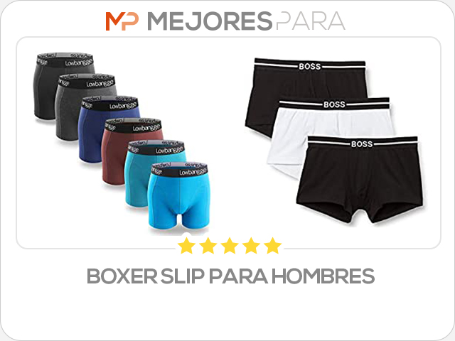 boxer slip para hombres