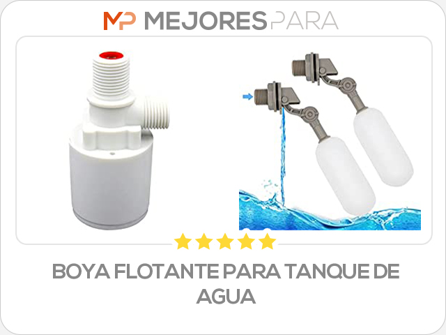 boya flotante para tanque de agua