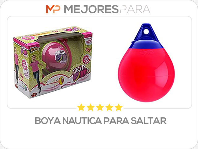 boya nautica para saltar