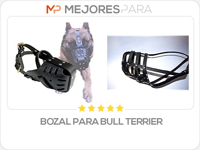 bozal para bull terrier