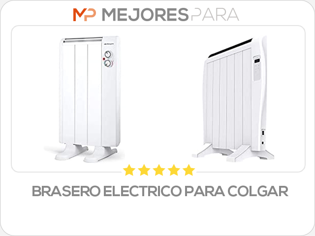 brasero electrico para colgar