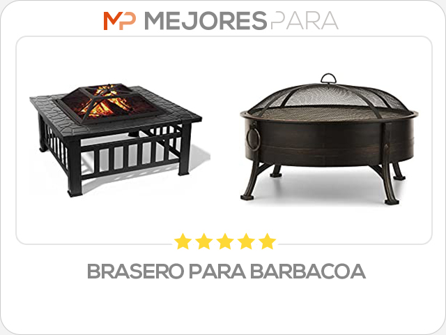 brasero para barbacoa