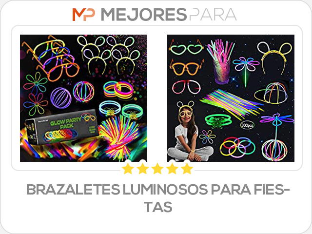 brazaletes luminosos para fiestas