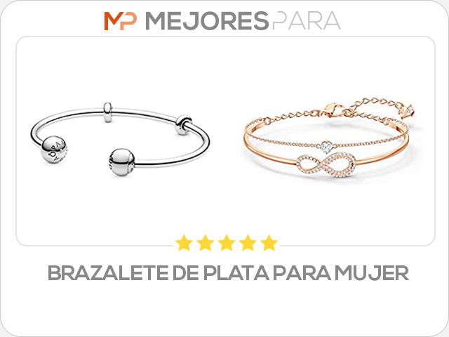 brazalete de plata para mujer