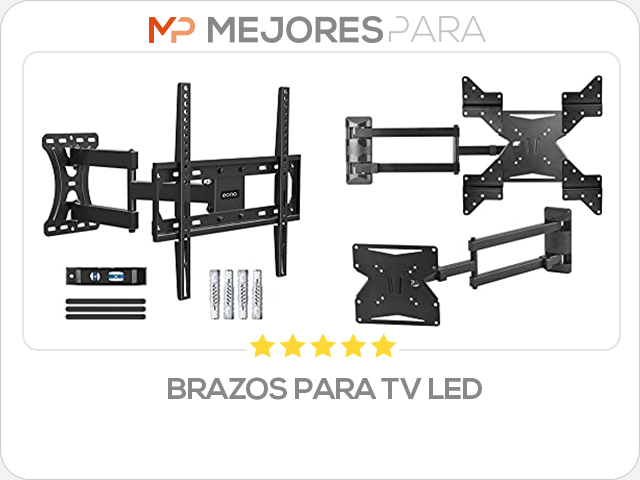 brazos para tv led