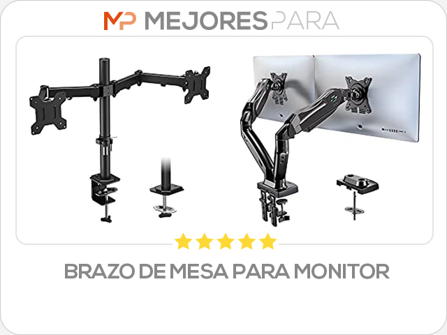 brazo de mesa para monitor