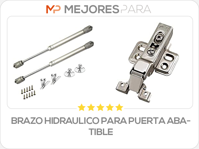 brazo hidraulico para puerta abatible