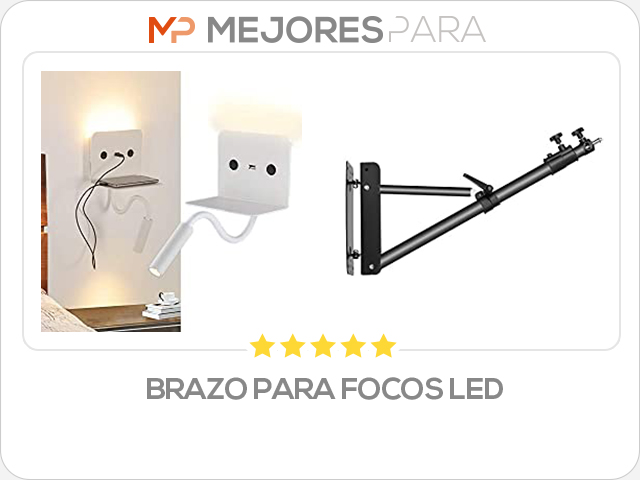 brazo para focos led