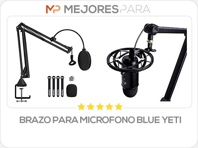 brazo para microfono blue yeti