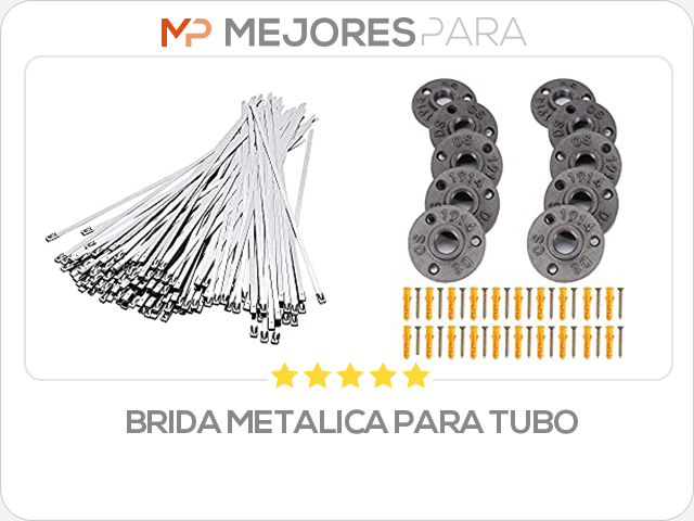 brida metalica para tubo