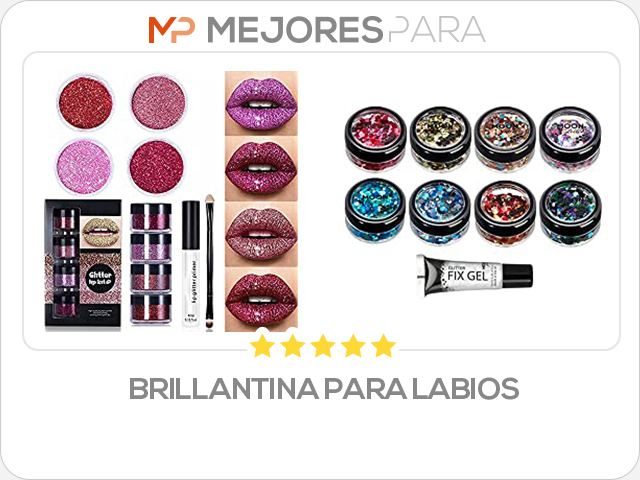 brillantina para labios