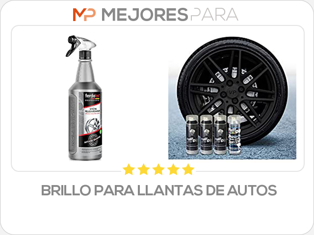 brillo para llantas de autos