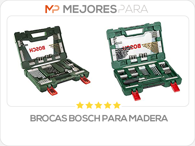 brocas bosch para madera