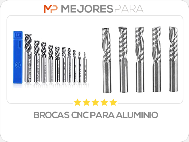 brocas cnc para aluminio