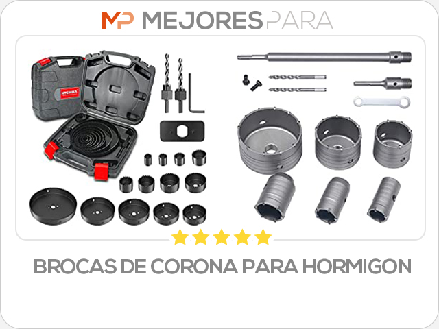 brocas de corona para hormigon