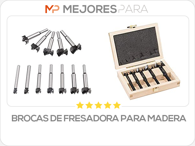 brocas de fresadora para madera