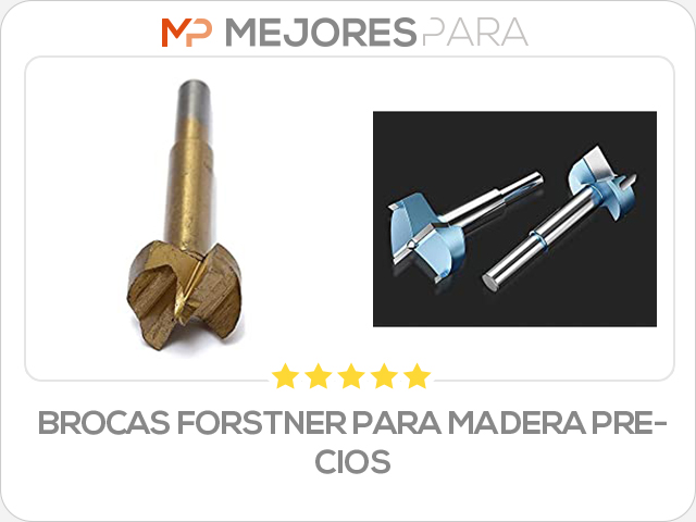 brocas forstner para madera precios