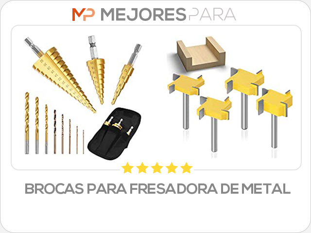 brocas para fresadora de metal