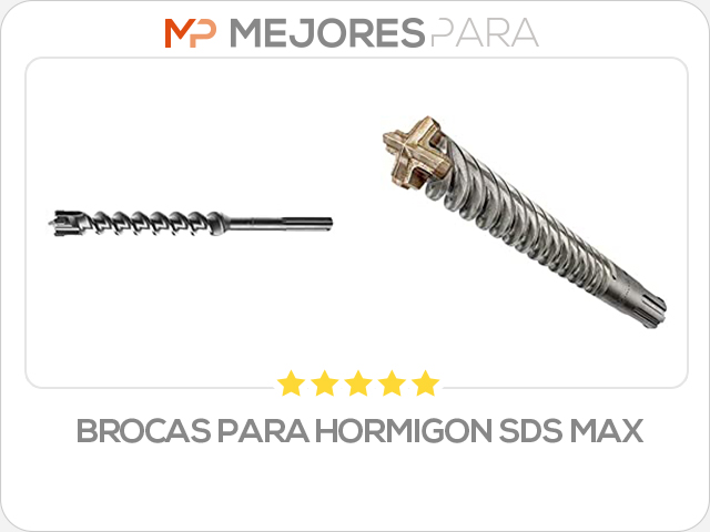 brocas para hormigon sds max