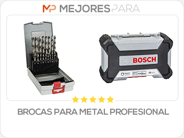 brocas para metal profesional