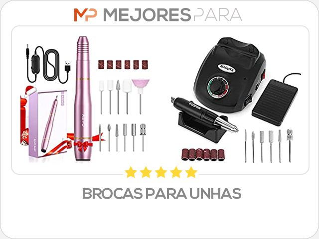 brocas para unhas