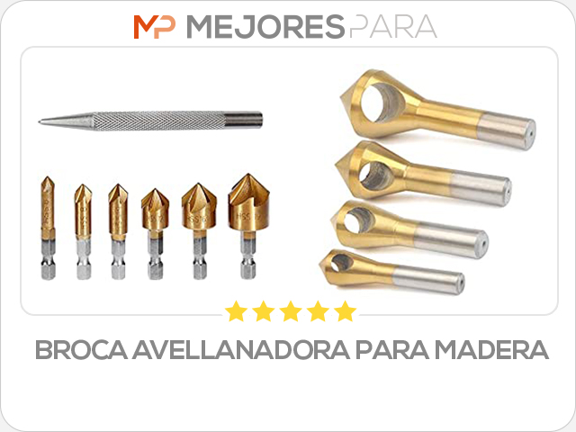 broca avellanadora para madera