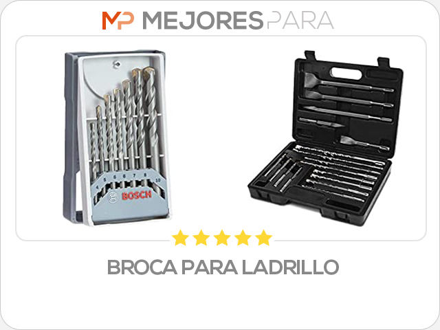 broca para ladrillo