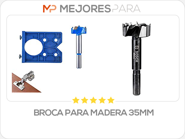 broca para madera 35mm