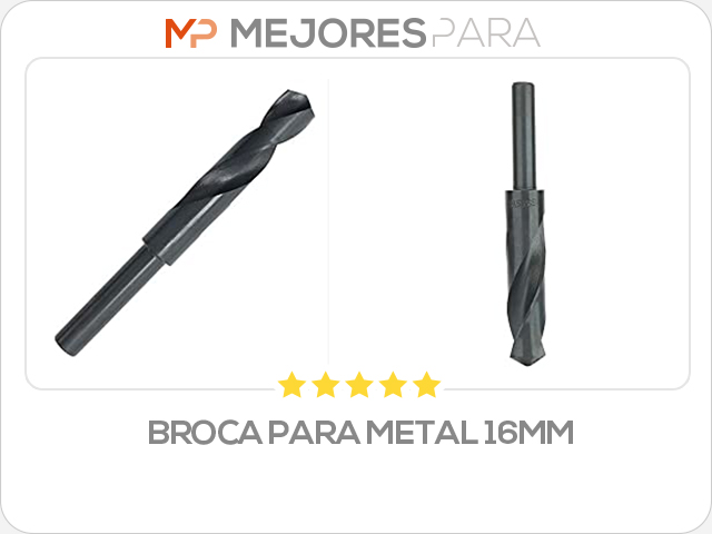 broca para metal 16mm