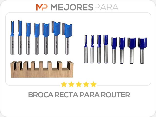 broca recta para router