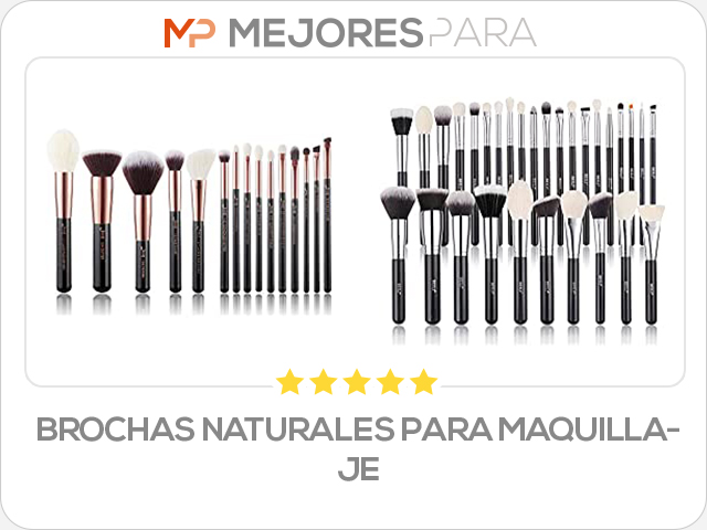 brochas naturales para maquillaje