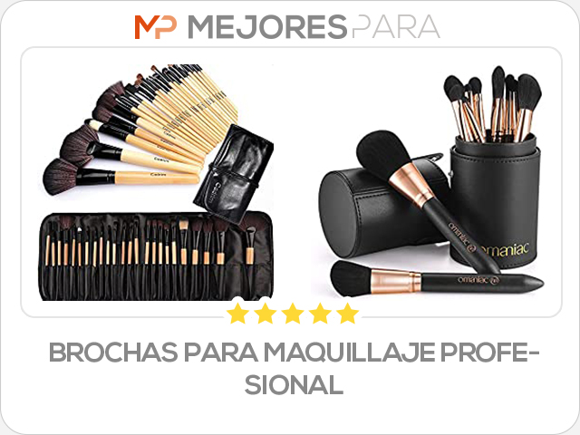 brochas para maquillaje profesional