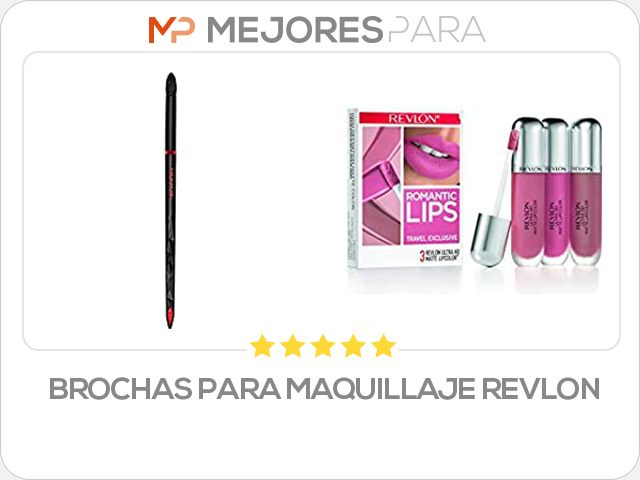 brochas para maquillaje revlon