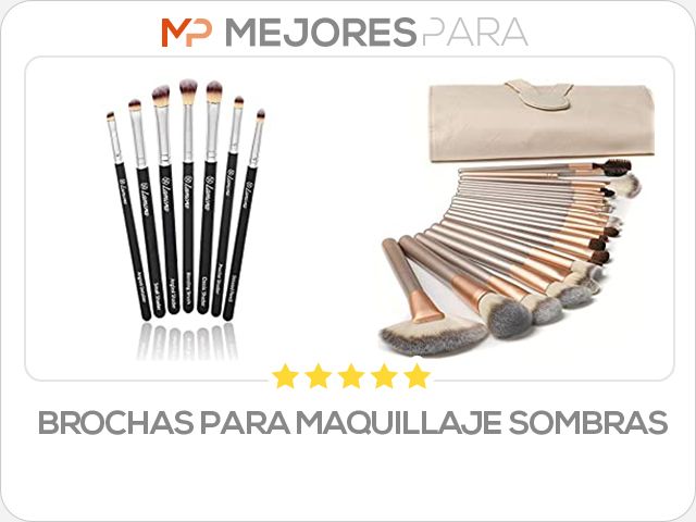 brochas para maquillaje sombras