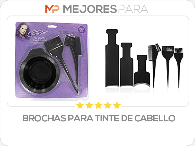 brochas para tinte de cabello