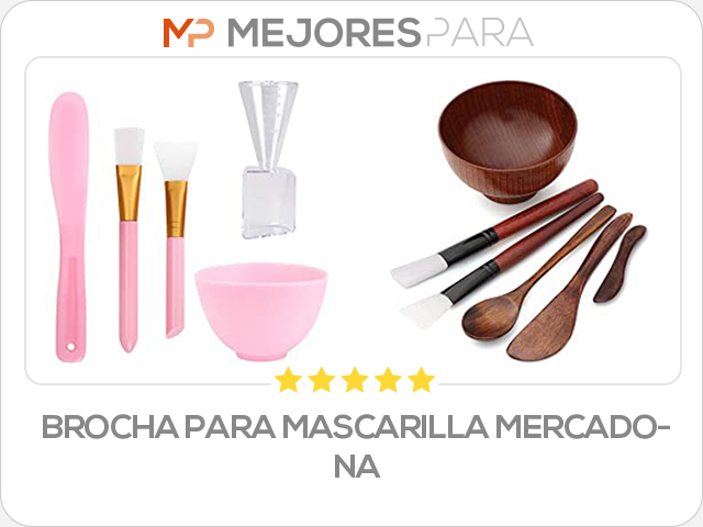 brocha para mascarilla mercadona