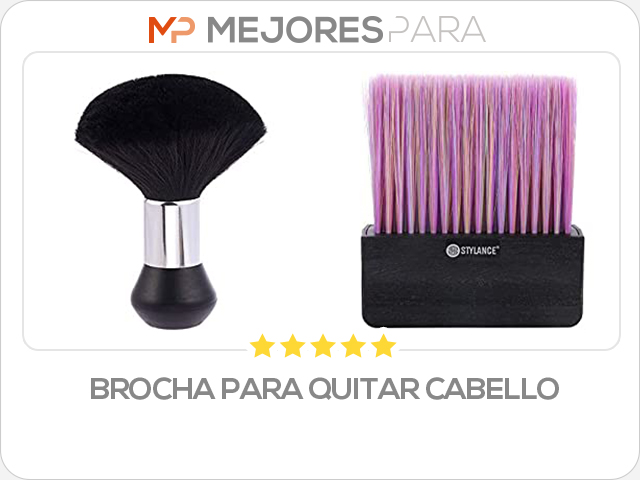 brocha para quitar cabello