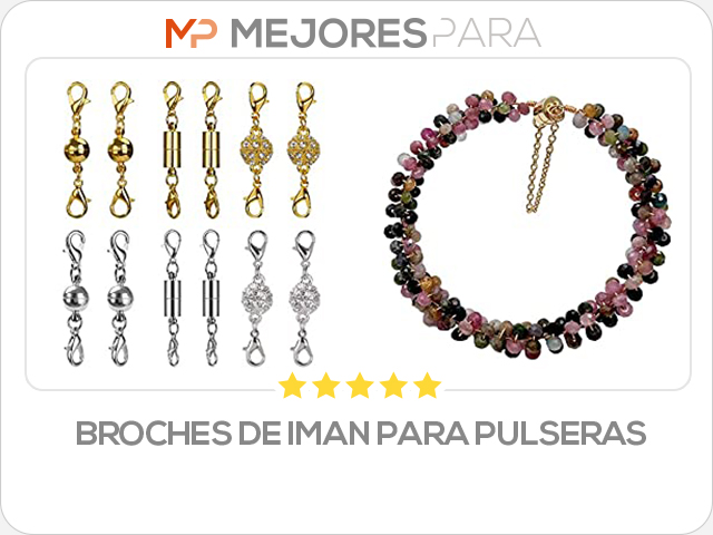 broches de iman para pulseras