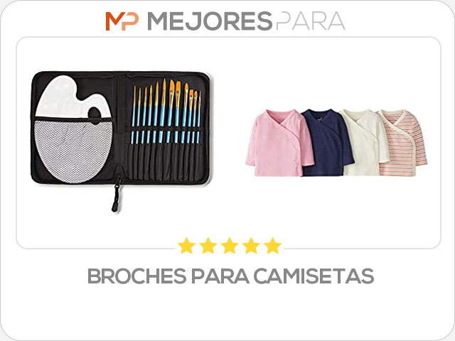 broches para camisetas