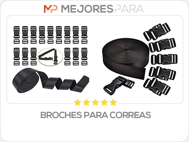 broches para correas