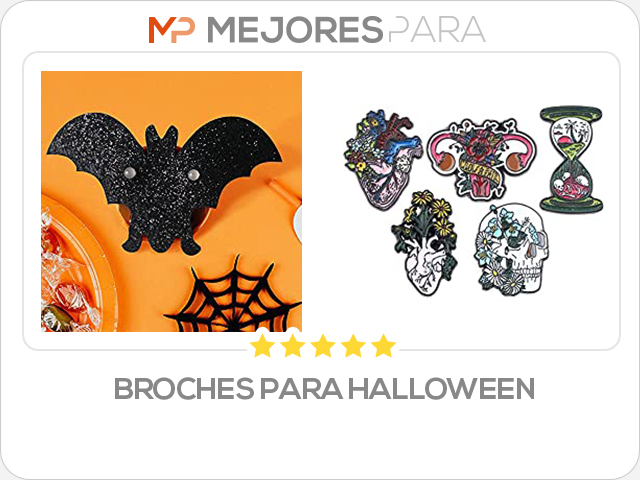 broches para halloween