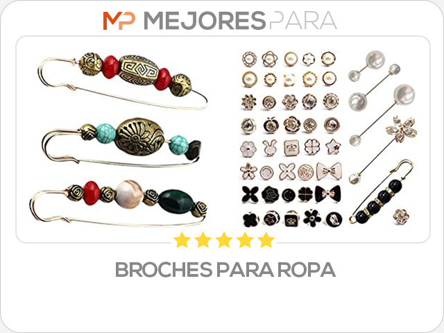 broches para ropa