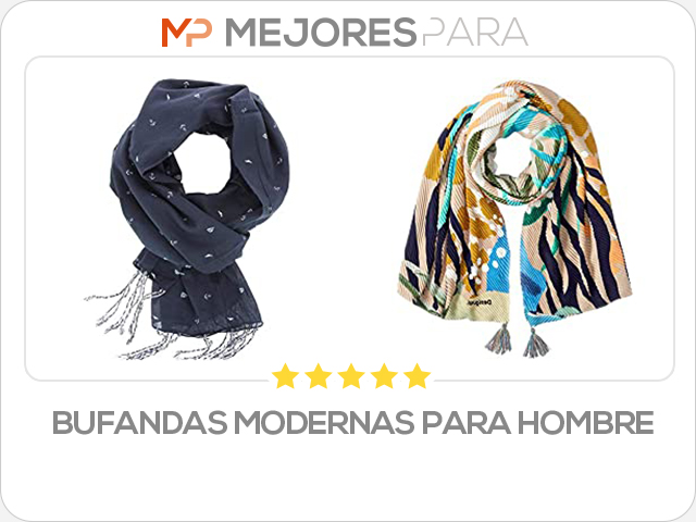 bufandas modernas para hombre